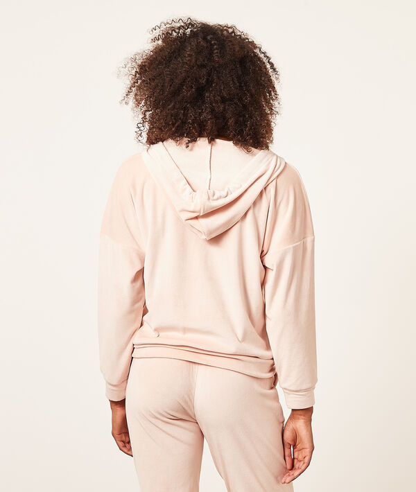Chaqueta con cremallera y capucha Chaqueta con cremallera y capucha;${refinementColor}