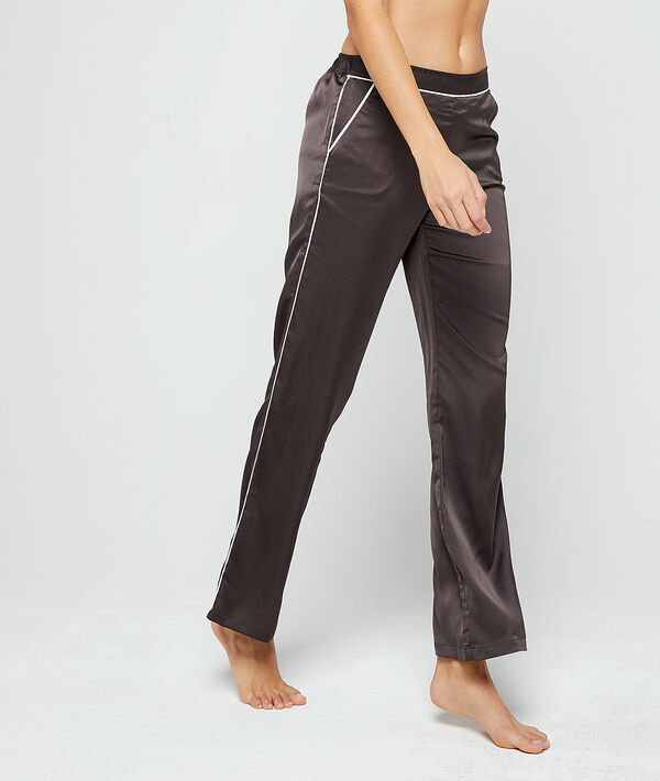 Pantalón pijama de satén Pantalón pijama de satén