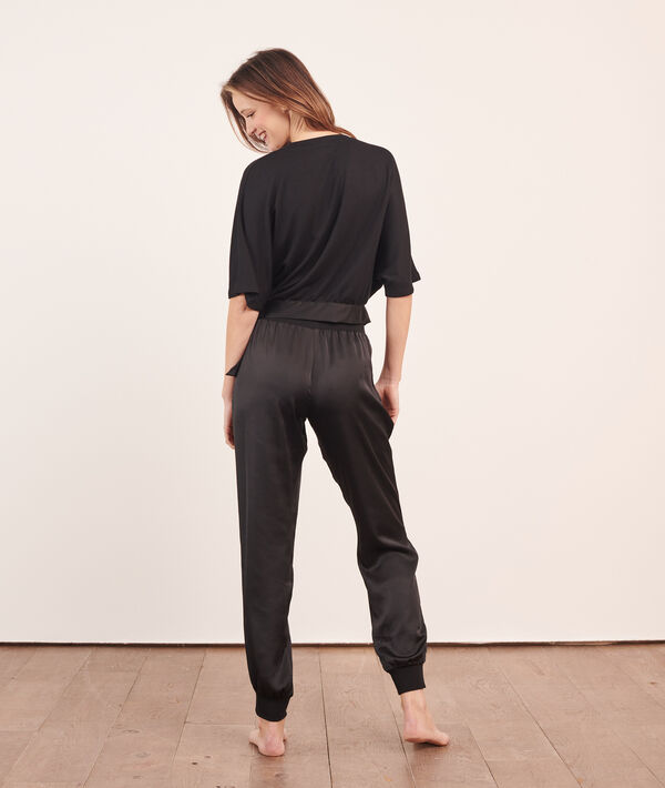 Top cache-coeur noeud satiné Top cache-coeur noeud satiné;${refinementColor}