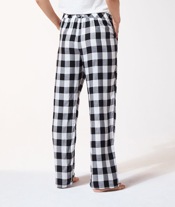 Pantalón estampado de cuadros Pantalón estampado de cuadros;${refinementColor}