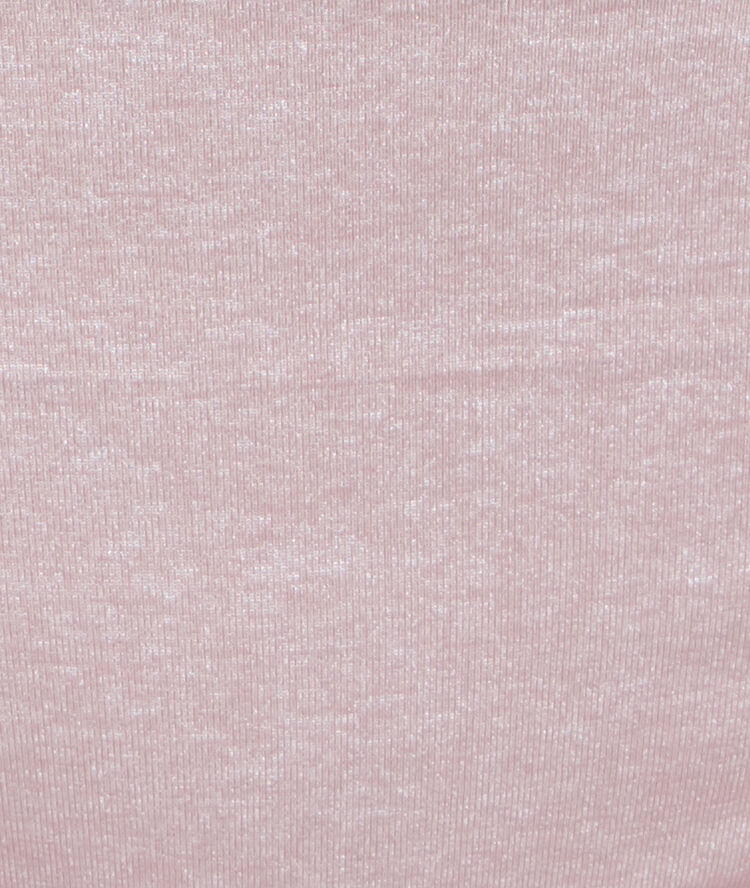 Tanga de microfibra jaspeado beige/blanco.