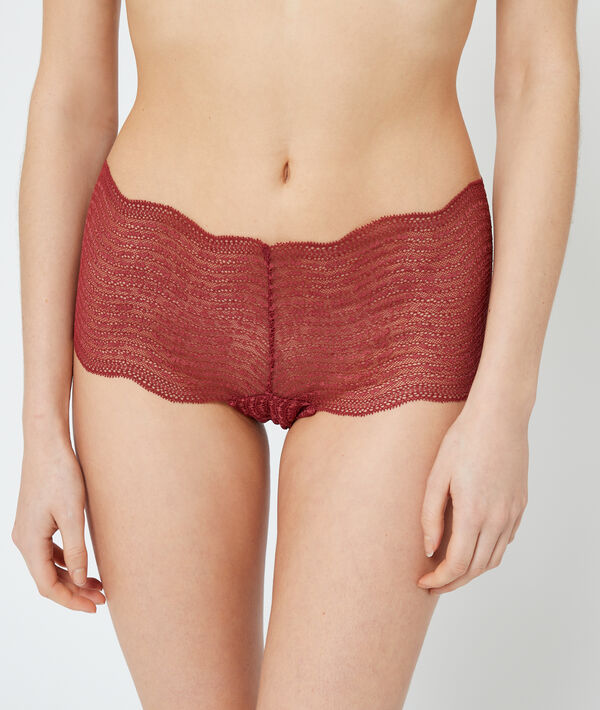 Culote de encaje gráfico Culote de encaje gráfico;${refinementColor}