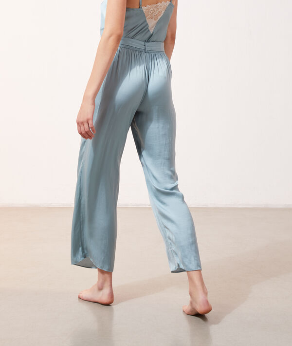 Pantalón con lazada Pantalón con lazada;${refinementColor}