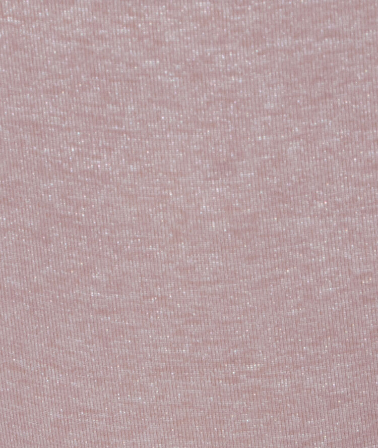 Tanga de microfibra jaspeado beige/blanco.