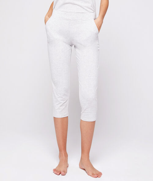 Pantalón capri dibujo conchas marinas Pantalón capri dibujo conchas marinas