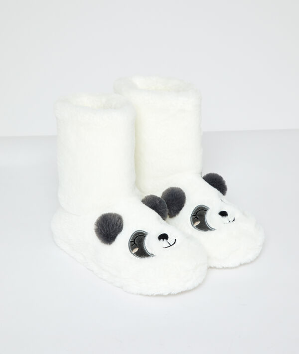 Zapatillas tipo botines panda Zapatillas tipo botines panda;${refinementColor}