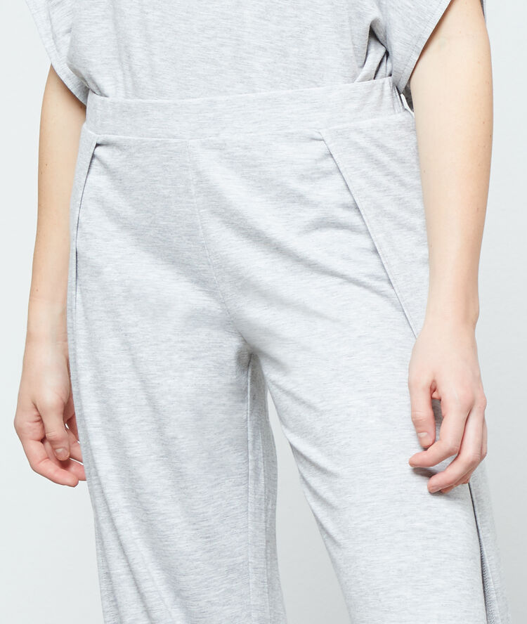 Pantalón ancho viscosa c.gris.