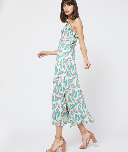 Vestido largo estampado floral Vestido largo estampado floral
