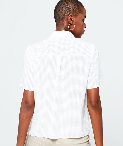 Camisa efecto texturizado Camisa efecto texturizado