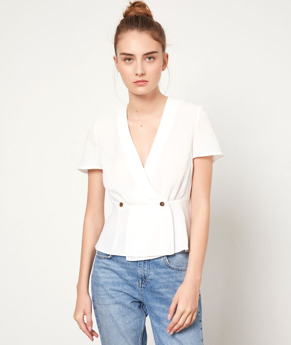 Blusa escote cruzado Blusa escote cruzado