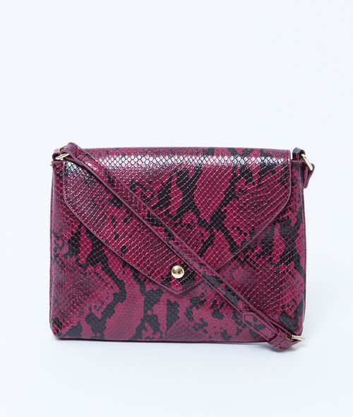 Bolso bandolera estampado serpiente Bolso bandolera estampado serpiente