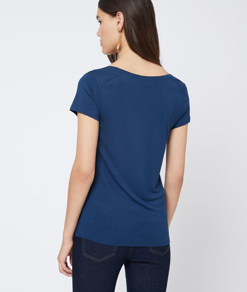 Camiseta cuello en V Camiseta cuello en V