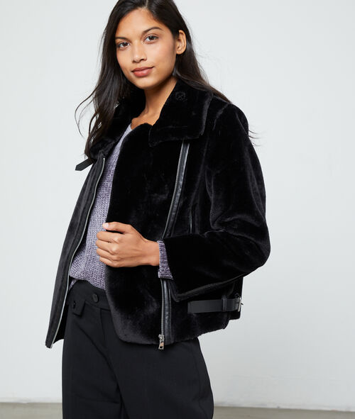 Chaqueta de piel sintética Chaqueta de piel sintética