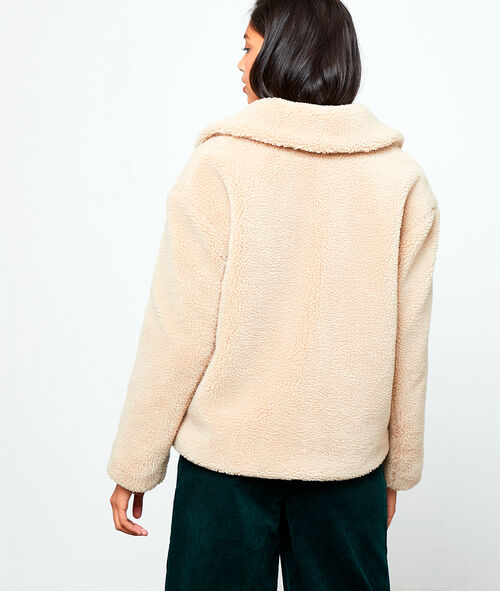 Blouson effet peau lainée Blouson effet peau lainée