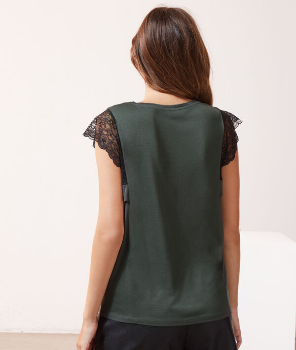 Top manches en dentelle Top manches en dentelle