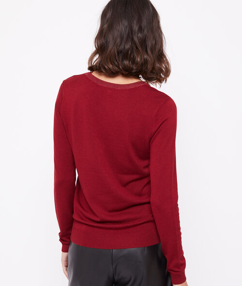 Jersey cuello en V Jersey cuello en V
