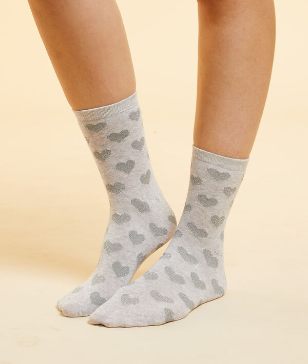 Calcetines estampado corazones Calcetines estampado corazones