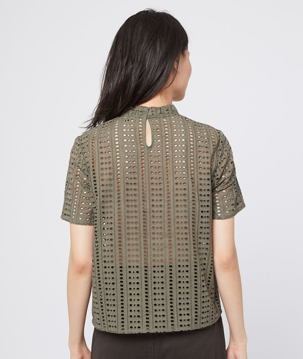 Blusa de guipur calado Blusa de guipur calado