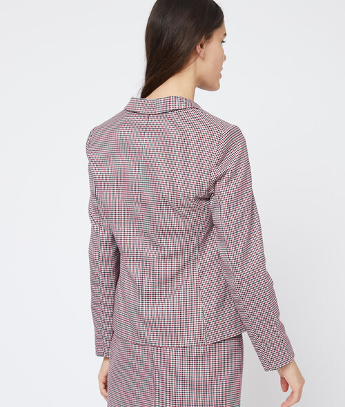 Chaqueta de sastre estampado pata de gallo Chaqueta de sastre estampado pata de gallo