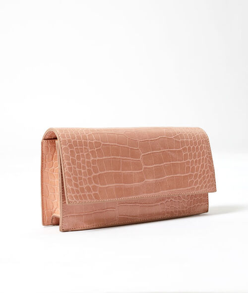 Bolso de mano efecto cocodrilo Bolso de mano efecto cocodrilo