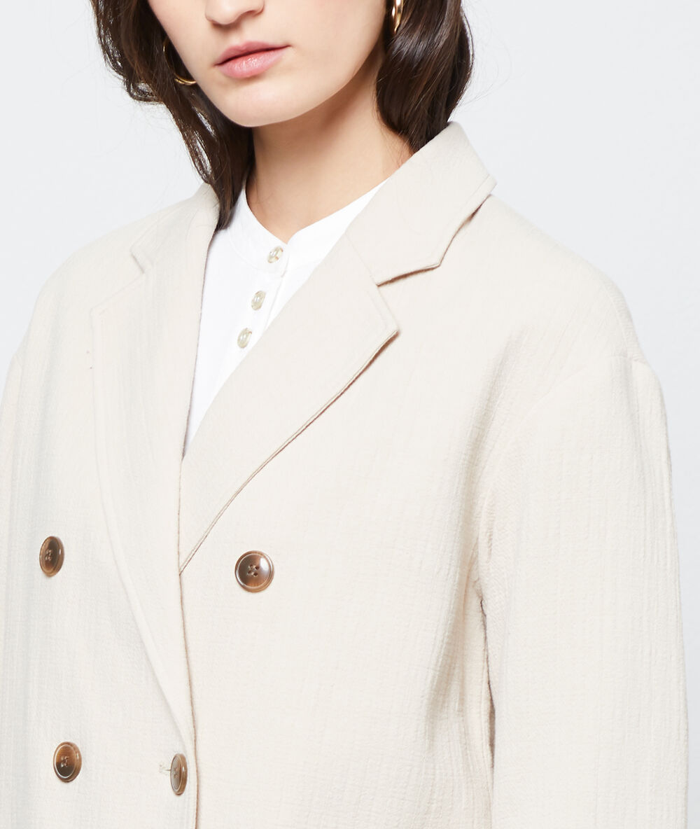 Trench corto c.beige.