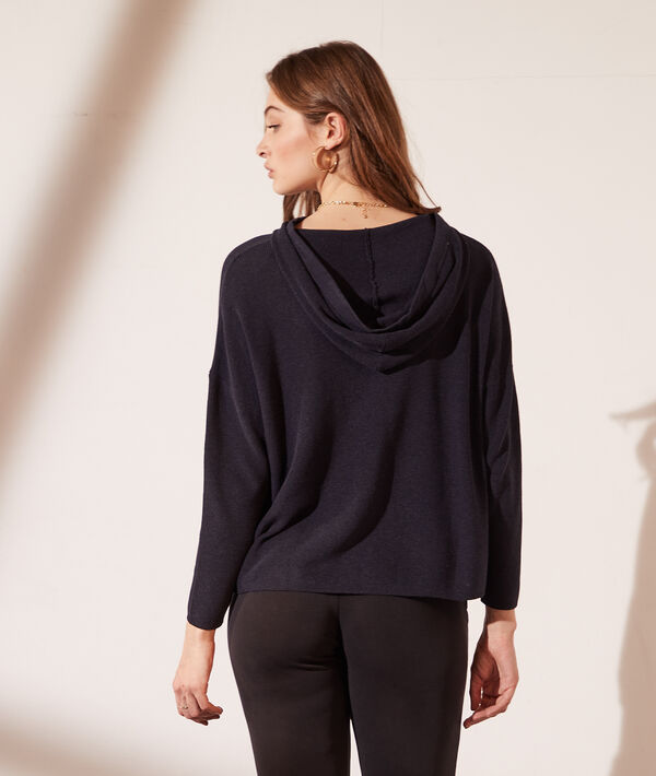 Sudadera con capucha de punto Sudadera con capucha de punto