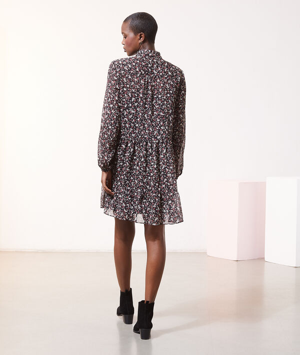 Vestido fluido estampado floral Vestido fluido estampado floral