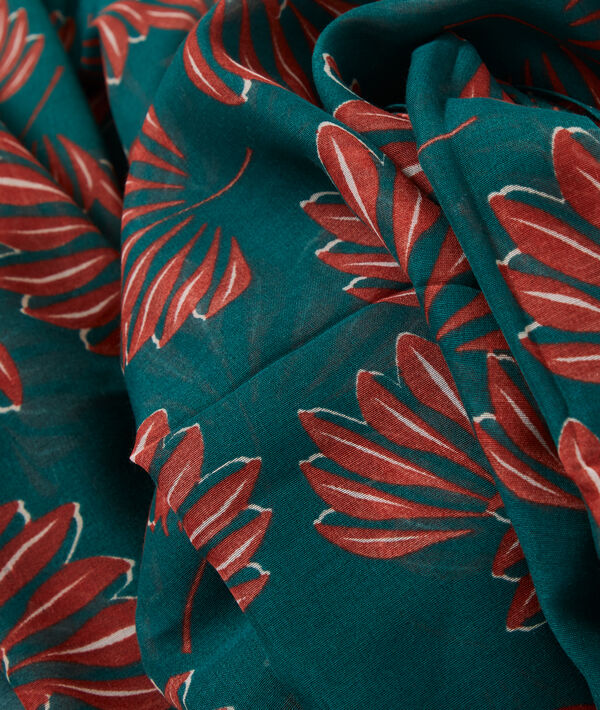 Pañuelo estampado floral Pañuelo estampado floral