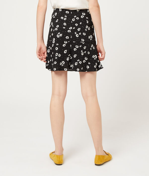 Falda patinadora floral Falda patinadora floral
