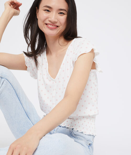 Camiseta ancha con cintura ceñida Camiseta ancha con cintura ceñida