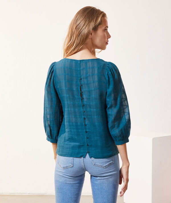 Blusa estampado de cuadros Blusa estampado de cuadros