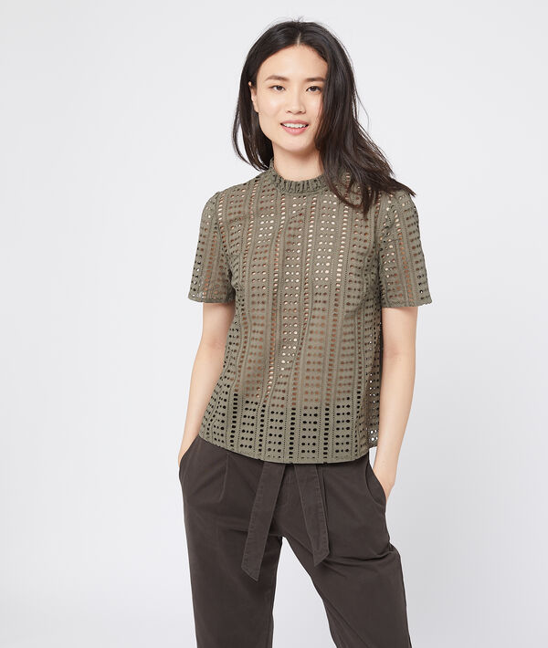 Blusa de guipur calado Blusa de guipur calado