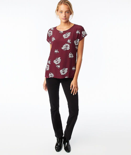 Camiseta estampado floral Camiseta estampado floral