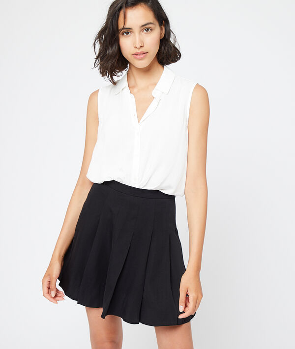Falda patinadora de Tencel Falda patinadora de Tencel
