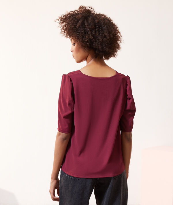 Blusa 2 en 1 con top integrado Blusa 2 en 1 con top integrado