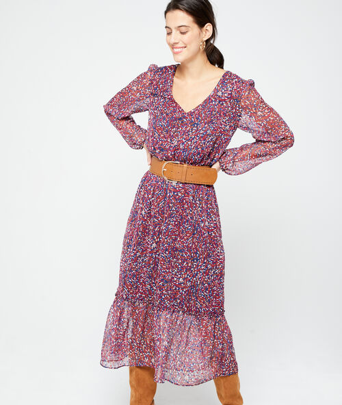 Ceinture large perfor&eacute;e savane.