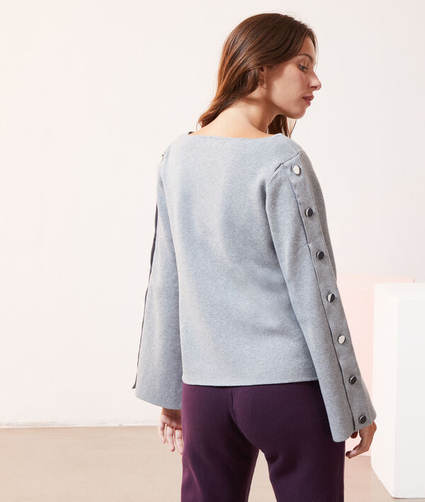 Jersey con detalle botones Jersey con detalle botones