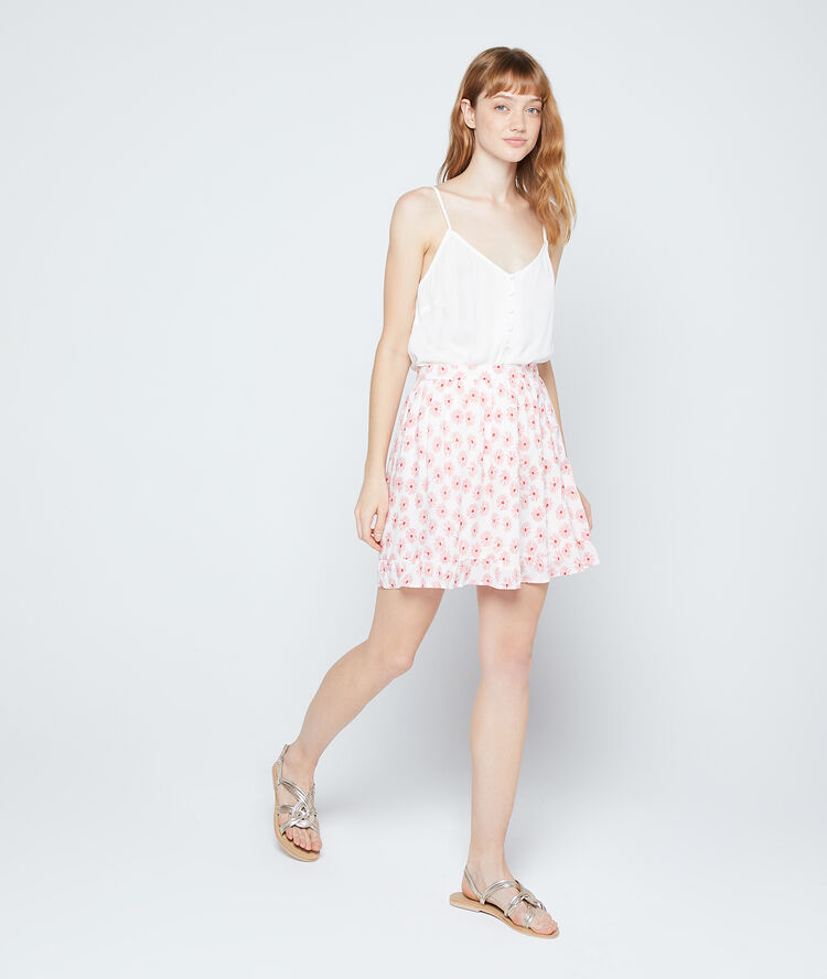 Camisola abotonada crudo.