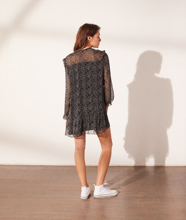 Vestido vaporoso estampado Vestido vaporoso estampado
