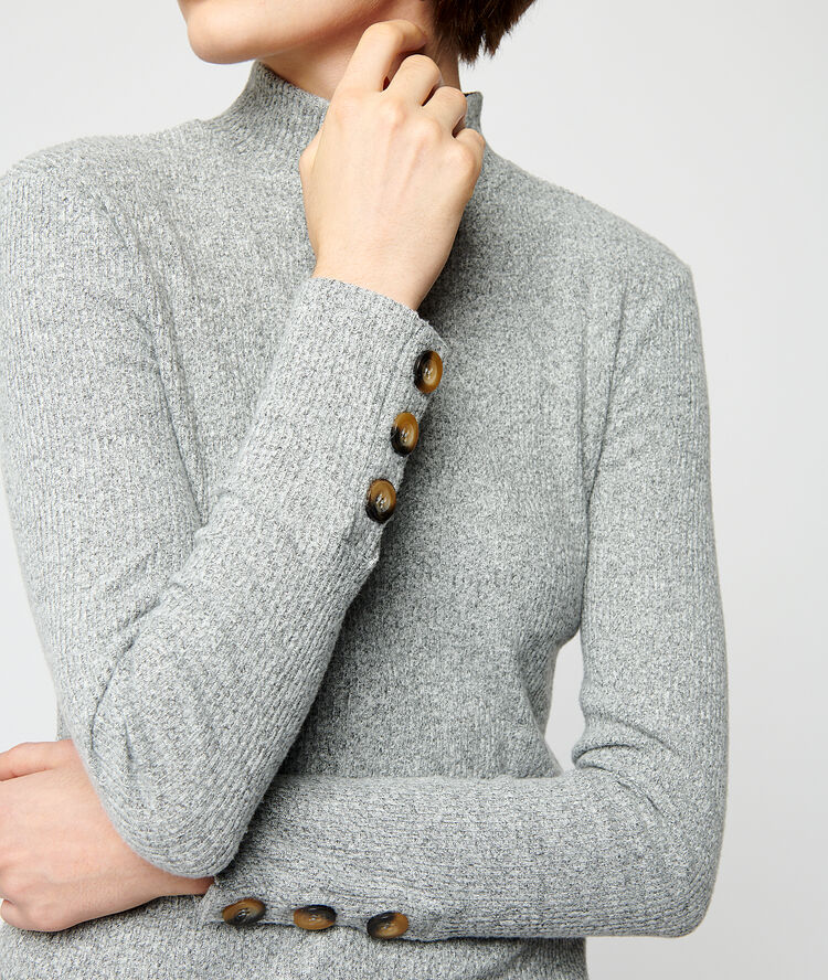 Top de punto fino c.gris.