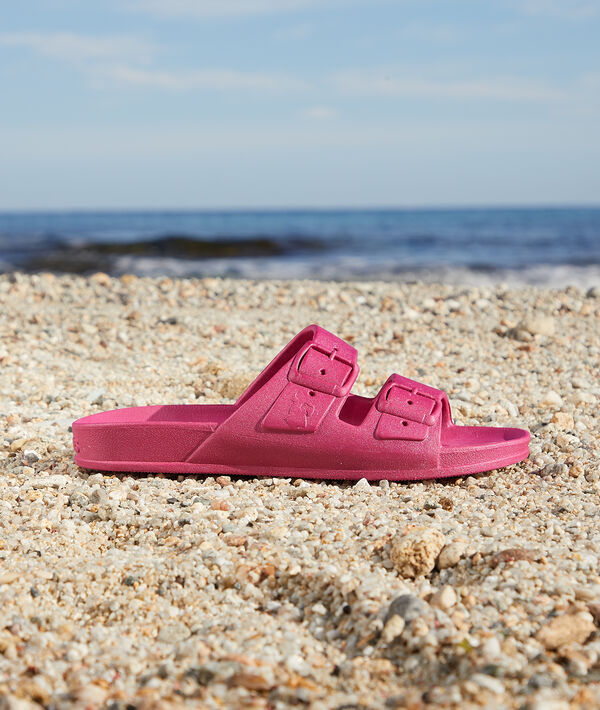 Sandalias con purpurina Sandalias con purpurina