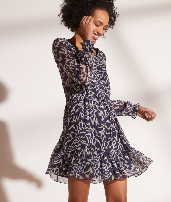 Vestido vaporoso estampado Vestido vaporoso estampado