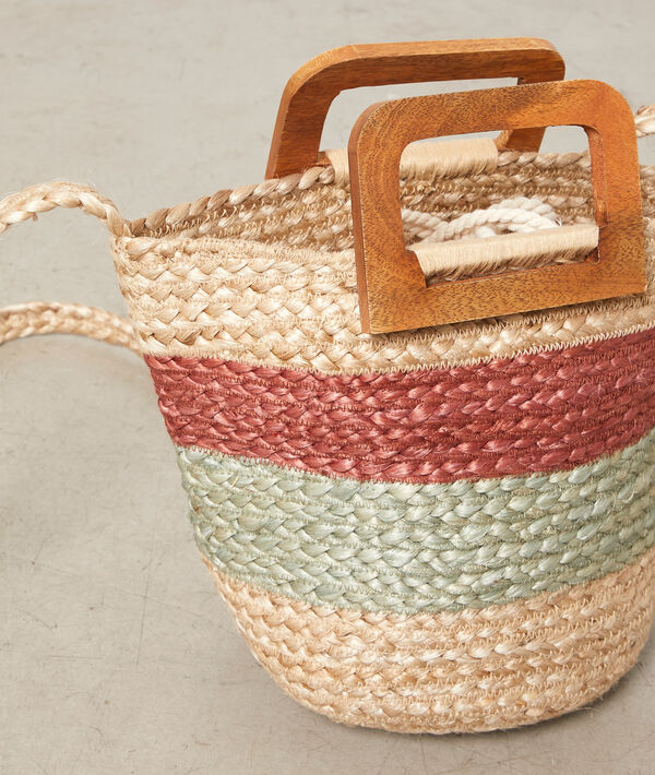 Bolso tejido trenzado Bolso tejido trenzado