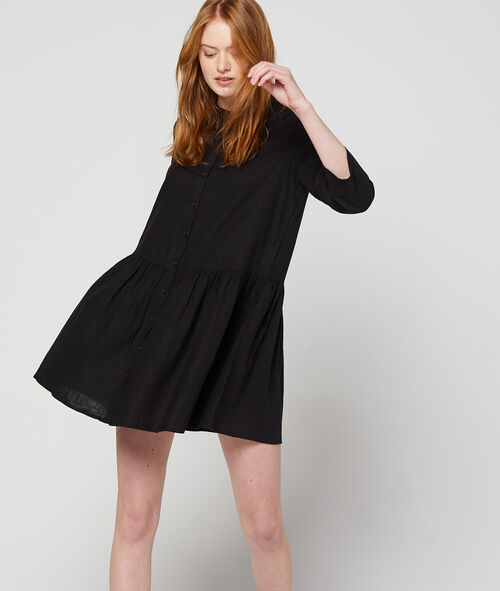 Vestido camisero vaporoso Vestido camisero vaporoso