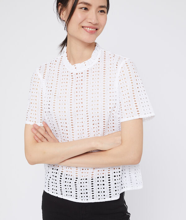 Blusa de guipur calado Blusa de guipur calado