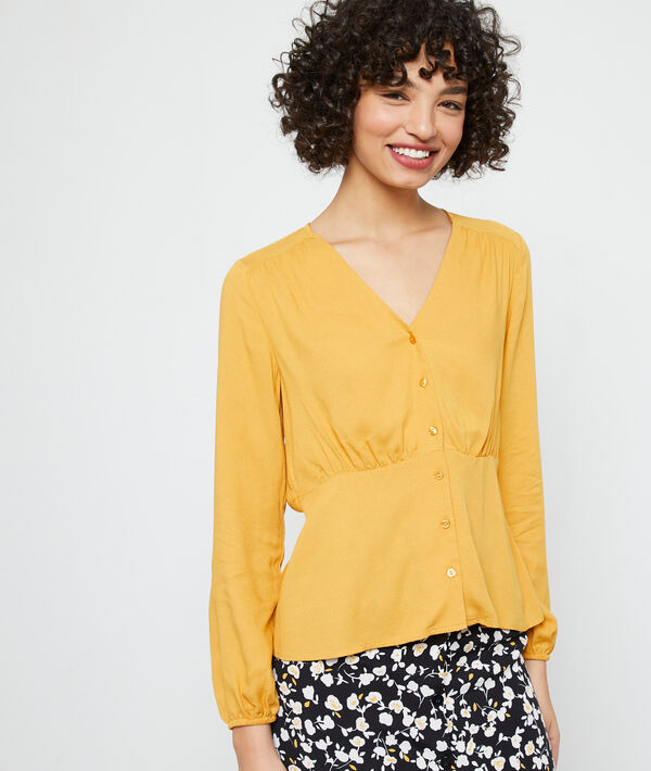 Blusa cuello en V Blusa cuello en V