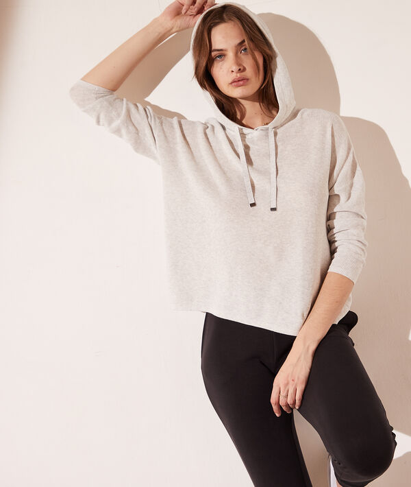 Sudadera con capucha de punto Sudadera con capucha de punto