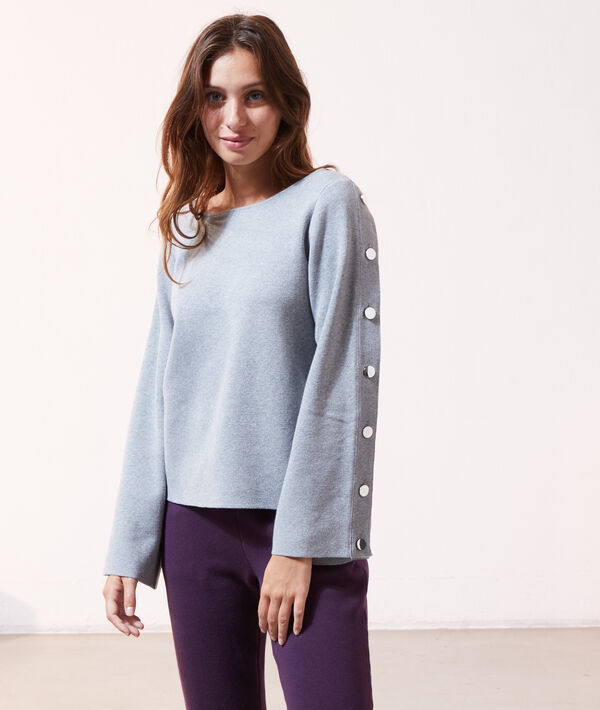 Jersey con detalle botones Jersey con detalle botones