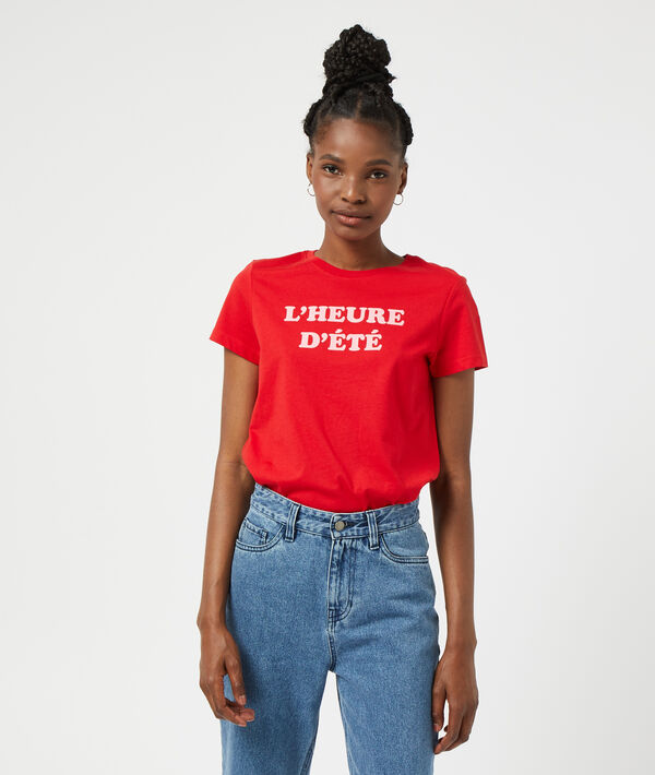 Camiseta 'l'heure d'été' Camiseta 'l'heure d'été'