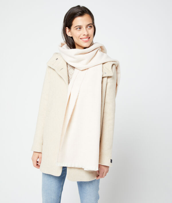 Bufanda plaid acanalada Bufanda plaid acanalada